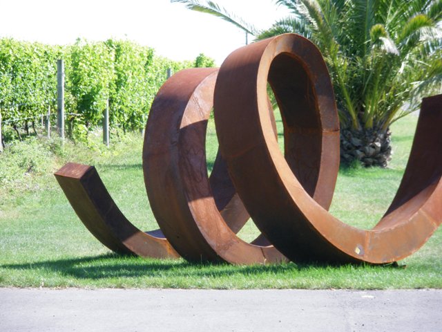 Sculpture - Corton Steel
